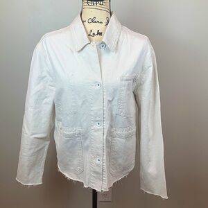 Rag & Bone Chantry Workwear Crop Button Jacket NWT